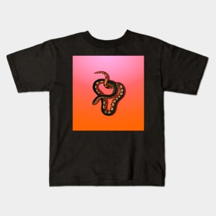 Colorful entangled snake Kids T-Shirt